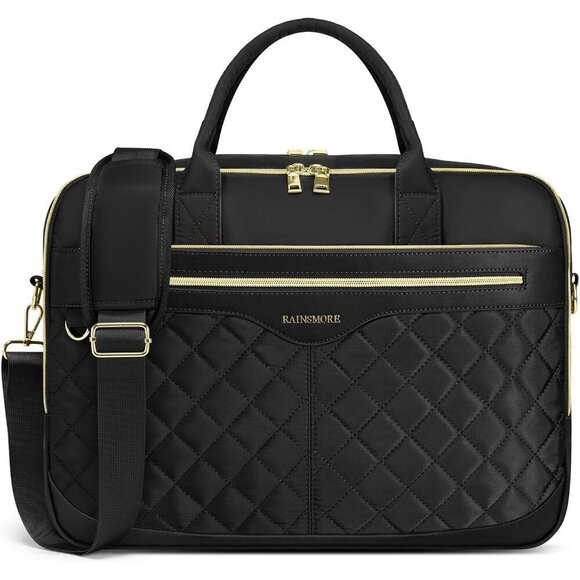 Handbags - Laptop Bag for Women 17 Inch Waterproof Briefcase Large Computer Bag for Work